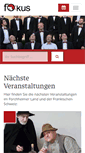 Mobile Screenshot of forchheimer-kulturservice.de
